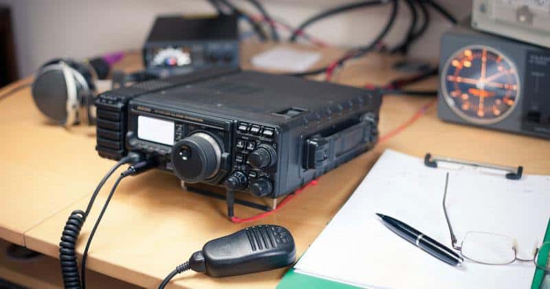 Ham radio station Ham radio station